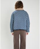 Veste matelassée Jennfier bleue