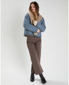 Veste matelassée Jennfier bleue