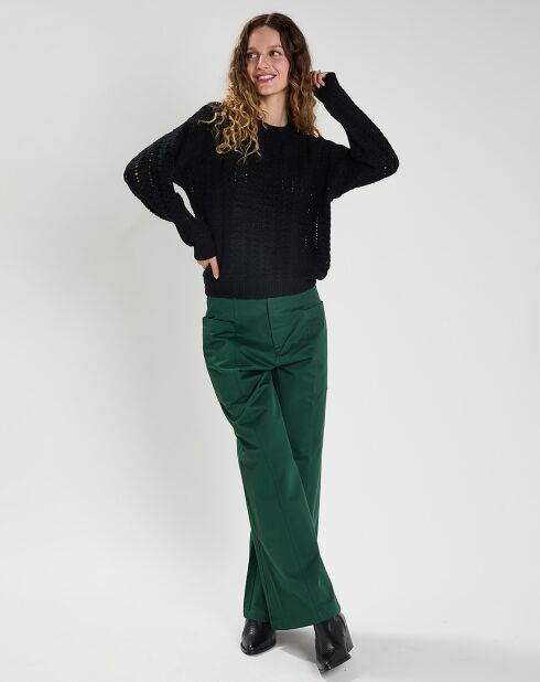Pantalon Héloise vert foncé