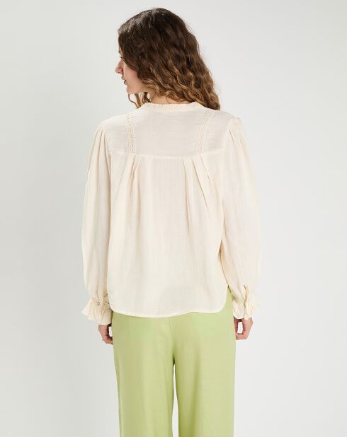 Blouse Léonie crème