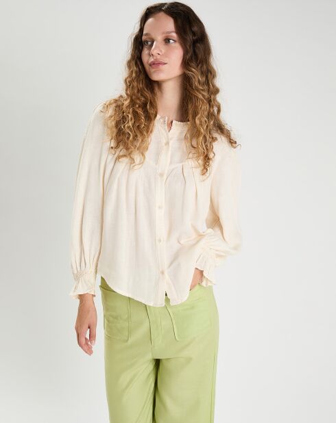 Blouse Léonie crème