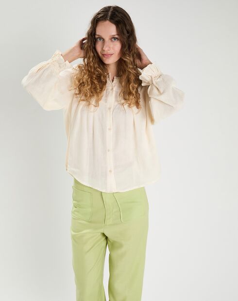Blouse Léonie crème
