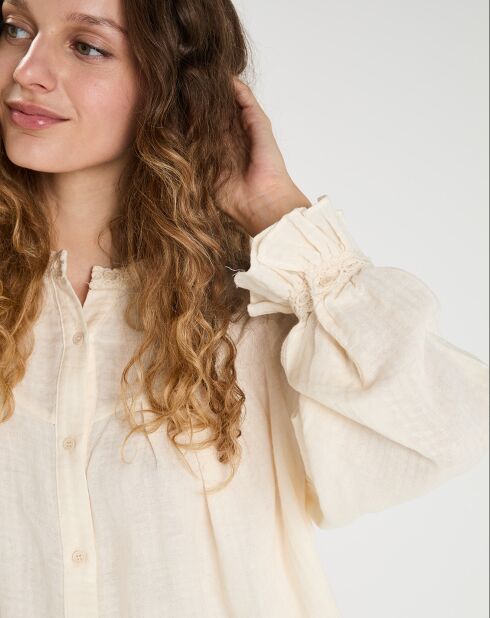 Blouse Léonie crème