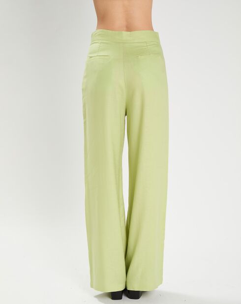 Pantalon Félicie vert