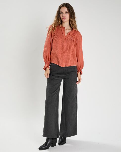Blouse Léonie rouge