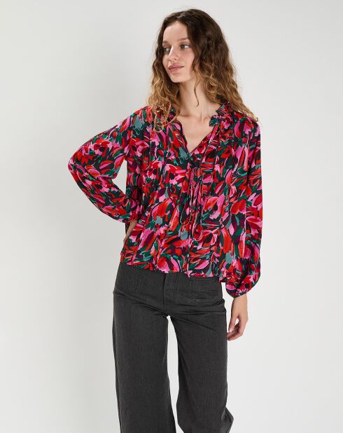 Blouse Jeanne multicolore