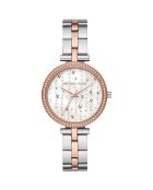 Montre Femme en Acier argenté/rose doré