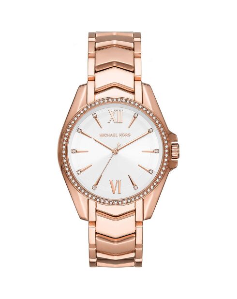 Montre Femme en Acier rose doré