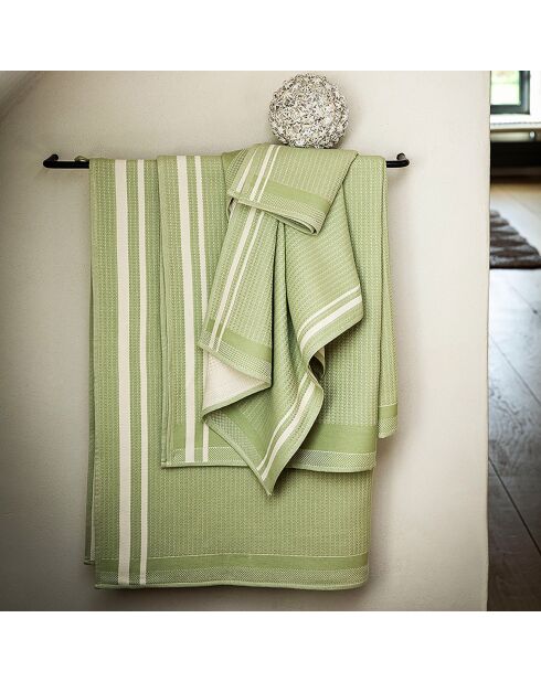 Serviette Duetto amande - 50x100 cm