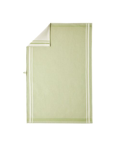 Serviette Duetto amande - 50x100 cm