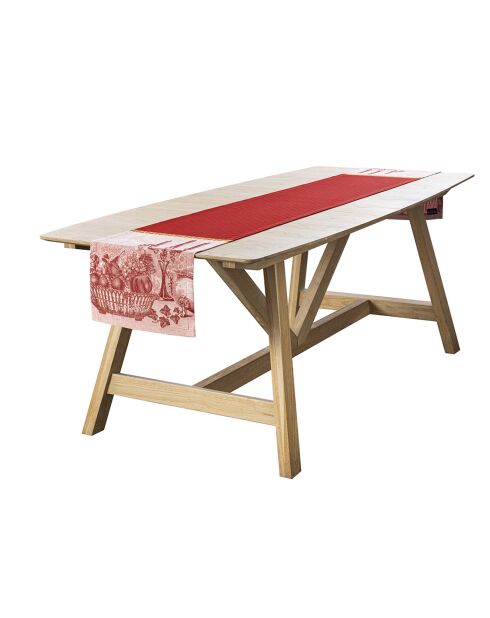Chemin de table Festin scala - 50x200 cm