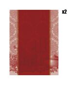 2 Torchons Festin scala - 80x60 cm