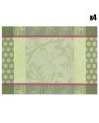 4 Sets de table Nature Urbaine gazon - 50x36 cm