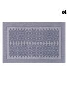 4 tovagliette in cotone e lino Club Denim Line - 50x30 cm