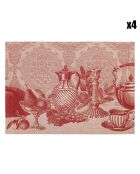 4 Sets de table Festin scala - 50x36 cm