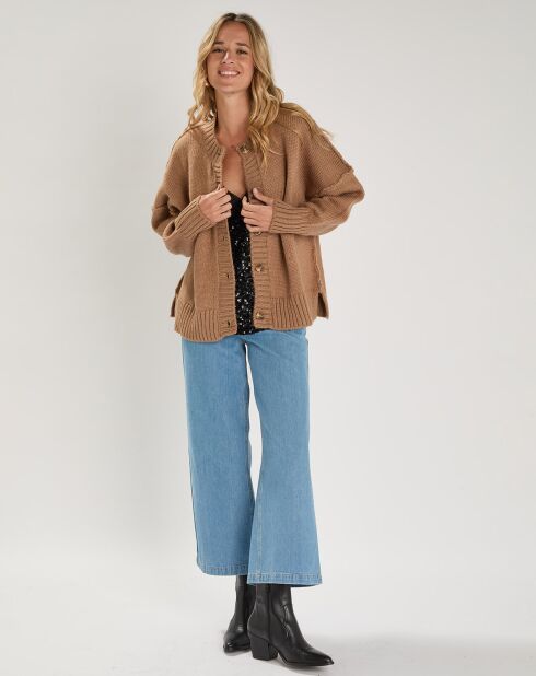 Pull Lenewi noisette