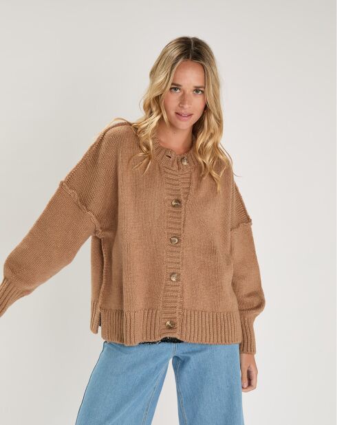 Pull Lenewi noisette