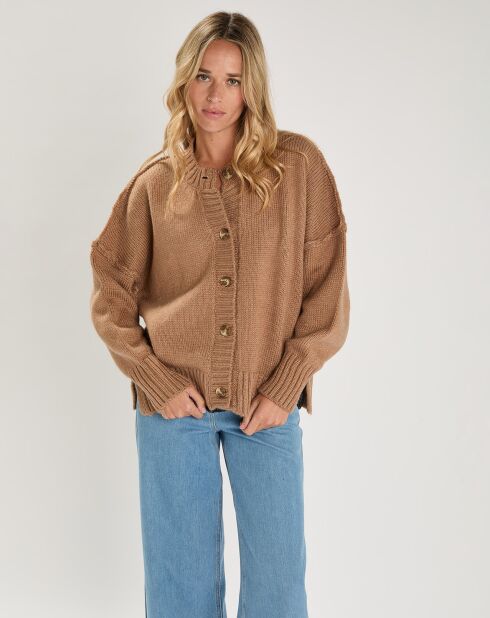Pull Lenewi noisette