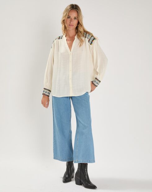 Chemise Sourria écrue