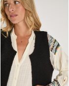 Cardigan Lesophie noir