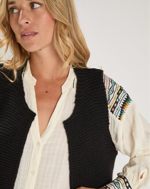 Cardigan Lesophie noir