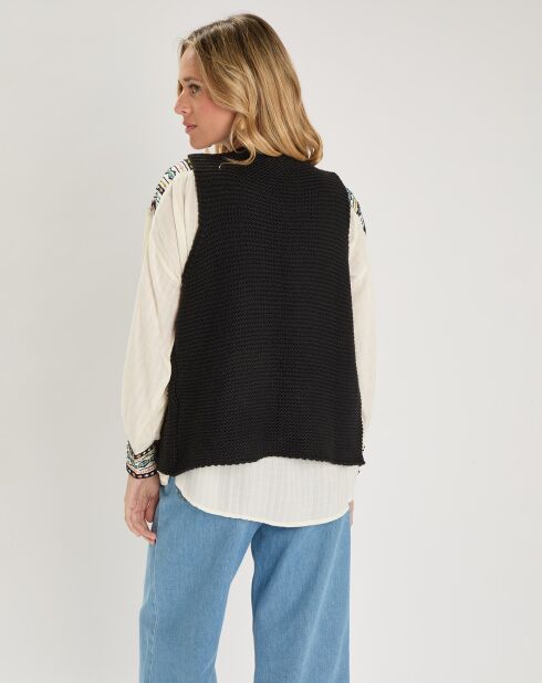 Cardigan Lesophie noir