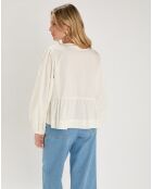 Chemise Santa blanche