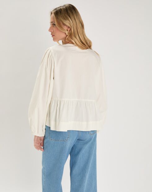 Chemise Santa blanche