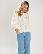 Chemise Santa blanche