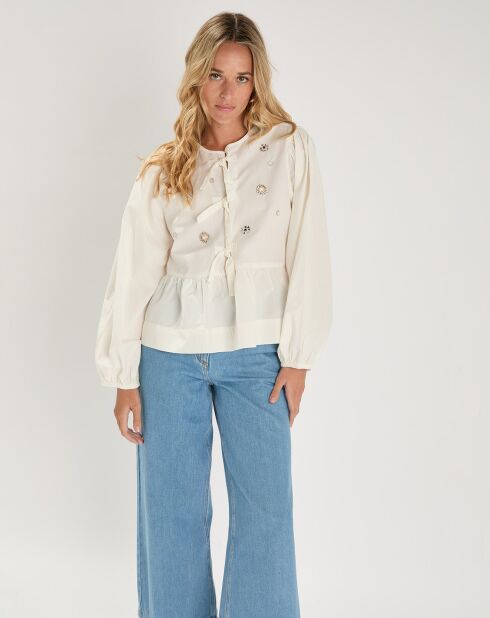 Chemise Santa blanche