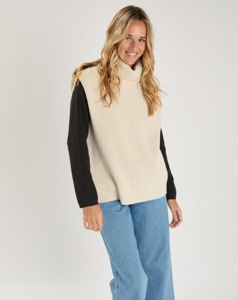 Pull Lariana écru