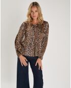 Blouse Somelie louvy chocolat