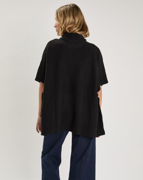 Poncho Valkyrie noir