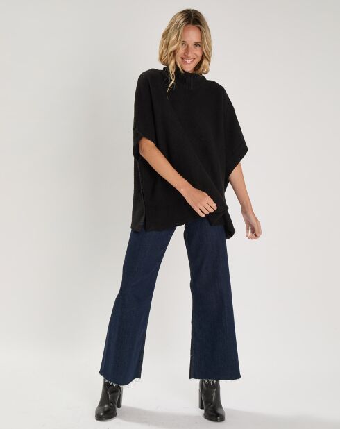 Poncho Valkyrie noir