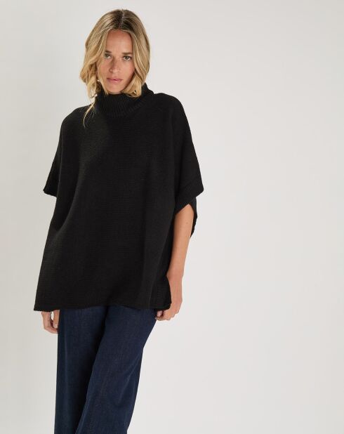 Poncho Valkyrie noir