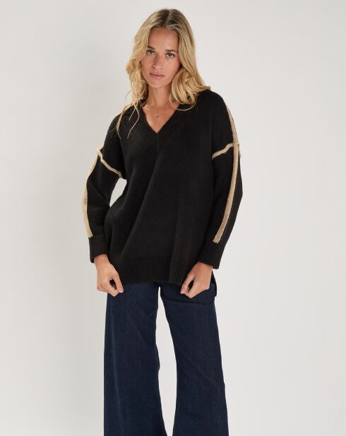 Pull Lejupiter noir