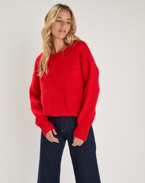 Pull Leboumi rouge
