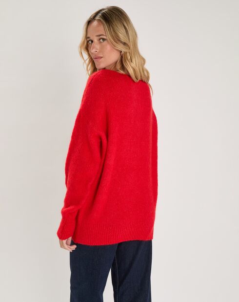 Pull Leboumi rouge