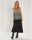 Top Adonis à sequins gris