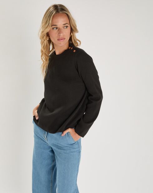 Pull Lemarlinou noir
