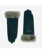 Gants 80% laine 20% nylon-Tactile-31182NF-pine