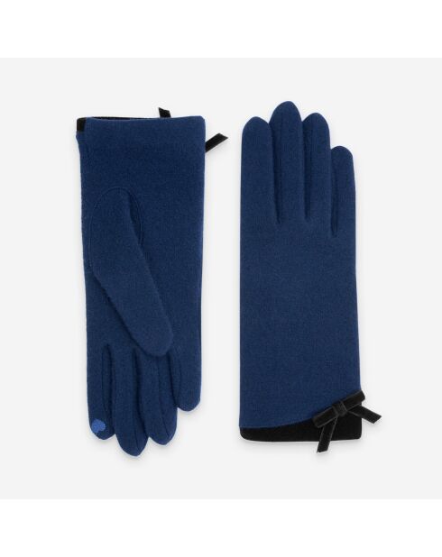 Gants 80% laine 20% nylon-Tactile-31167NF-deep-blue