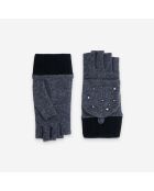 Mitaines laine-80% laine-20% nylon-Tactile-31158NF-gris