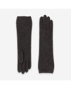 Gants femme 50% laine 30% polyamide 20% angora-31189NF-choco