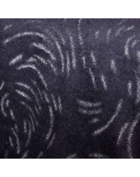 Couverture Tissée en Laine & Coton Wellington graphite