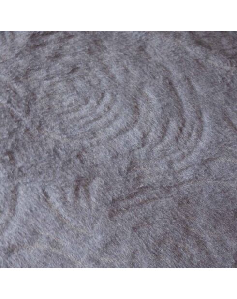 Couverture Tissée en Laine & Coton Wellington gris orage