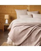 Coperta in lana e cotone Wellington Dove