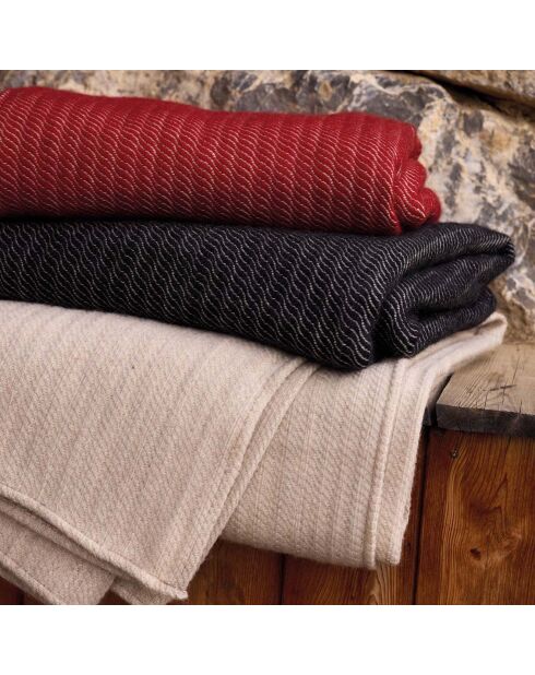 100% gewebtes Plaid Evian Gres