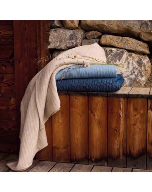 100% gewebtes Plaid Evian Gres