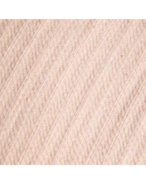 Plaid Tissé 100% Laine Evian gres